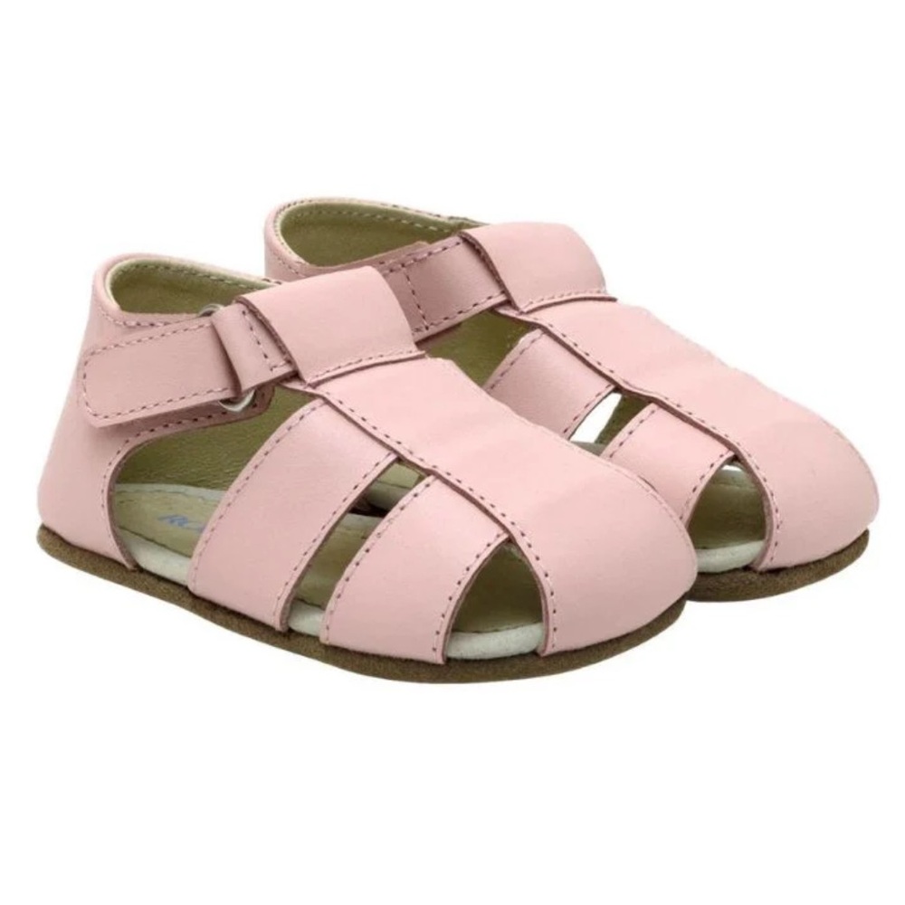 Robeez Light Pink leather Sandals